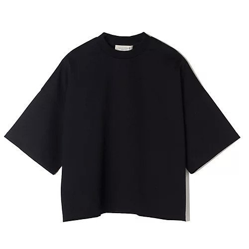 【マッキントッシュ/MACKINTOSH】のFALLA ワイドTシャツ インテリア・キッズ・メンズ・レディースファッション・服の通販 founy(ファニー) 　ファッション　Fashion　レディースファッション　WOMEN　トップス・カットソー　Tops/Tshirt　シャツ/ブラウス　Shirts/Blouses　ロング / Tシャツ　T-Shirts　カットソー　Cut And Sew　コンパクト　Compact　ショルダー　Shoulder　ドロップ　Drop　バランス　Balance　ワイド　Wide　洗える　Washable　ブラック|ID: prp329100004013677 ipo3291000000026595854