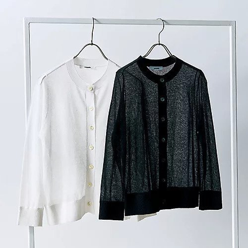 【エクラ/eclat】の【別注】リネン混カーディガン 人気、トレンドファッション・服の通販 founy(ファニー) 　ファッション　Fashion　レディースファッション　Fashion for Women　トップス・カットソー　Cut & Sew Tops　カーディガン・羽織り　Layered Style Cardigans　インナー　Innerwear　カーディガン　Cardigan, Knitwear　ノースリーブ　Sleeveless, No-Sleeve　リネン　Linen, Linen Fabric　人気　Popular, Best Seller　別注　Limited Edition, Custom Order　夏　Summer　other-2|ID: prp329100004013701 ipo3291000000032258118