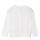 【エクラ/eclat】の【別注】リネン混カーディガン ホワイト|ID: prp329100004013701 ipo3291000000036328308