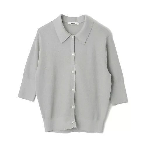 【エクラ/eclat】の【別注】リネン混カーディガン インテリア・キッズ・メンズ・レディースファッション・服の通販 founy(ファニー) 　ファッション　Fashion　レディースファッション　Fashion for Women　トップス・カットソー　Cut & Sew Tops　カーディガン・羽織り　Layered Style Cardigans　カーディガン　Cardigan, Knitwear　シンプル　Simple, Minimal　ボトム　Bottoms, Lower Wear　ミックス　Mix, Mixed Style　リネン　Linen, Linen Fabric　別注　Limited Edition, Custom Order　ライトグレー|ID: prp329100004013701 ipo3291000000036738330