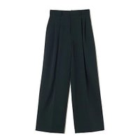 【イーバイエクラ/E by eclat】のワイドタックパンツ 人気、トレンドファッション・服の通販 founy(ファニー) ファッション Fashion レディースファッション WOMEN パンツ Pants ストレート Straight センター Center フロント Front ワイド Wide 洗える Washable |ID:prp329100004013733