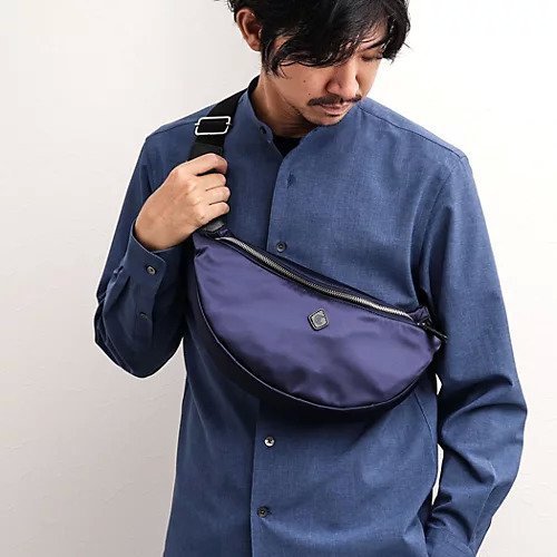 【ノーリーズ グッドマン/NOLLEY'S goodman / MEN】の【CLEDRAN/クレドラン】別注ラウンドボディバッグ 人気、トレンドファッション・服の通販 founy(ファニー) 　ファッション　Fashion　メンズファッション　MEN　バッグ　Bag/Men　クール　Cool　軽量　Lightweight　サテン　Satin　ツイル　Twill　フェイス　Face　フォルム　Form　別注　Special Order　 other-1|ID: prp329100004013847 ipo3291000000027727467