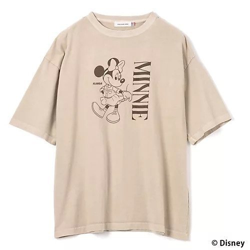 【スアデオ/suadeo】の【suadeo別注】 GOOD ROCK SPEED/ Disney /Tシャツ インテリア・キッズ・メンズ・レディースファッション・服の通販 founy(ファニー) 　ファッション　Fashion　レディースファッション　WOMEN　トップス・カットソー　Tops/Tshirt　シャツ/ブラウス　Shirts/Blouses　ロング / Tシャツ　T-Shirts　ヴィンテージ　Vintage　洗える　Washable　グラフィック　Graphic　コンパクト　Compact　バランス　Balance　プリント　Print　別注　Special Order　おすすめ　Recommend　ベージュ(ミニー)|ID: prp329100004016657 ipo3291000000032273668