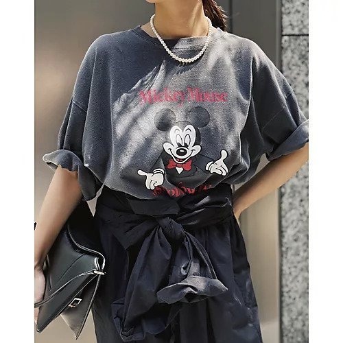 【スアデオ/suadeo】の【suadeo別注】 GOOD ROCK SPEED/ Disney /Tシャツ 人気、トレンドファッション・服の通販 founy(ファニー) ファッション Fashion レディースファッション Fashion for Women トップス・カットソー Cut & Sew Tops シャツ・ブラウス・オフィスカジュアル Elegant Blouses & Button-Ups ロングTシャツ・Tシャツ Longline T-Shirts & Tees ヴィンテージ Vintage Style 洗える Machine Washable グラフィック Graphic, Graphic Design コンパクト Compact, Small Size バランス Balance, Style Balance プリント Print, Printed Pattern 別注 Limited Edition, Custom Order おすすめ Recommended / Our Picks other-3|ID: prp329100004016657 ipo3291000000035835245