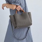 【グリーンレーベル リラクシング / ユナイテッドアローズ/green label relaxing / UNITED ARROWS】のバンブーハンドル カタオシ 2WAY バッグ 人気、トレンドファッション・服の通販 founy(ファニー) ファッション Fashion レディースファッション WOMEN バッグ Bag キャンバス Canvas クラシック Classic ショルダー Shoulder セットアップ Set Up ポケット Pocket 人気 Popularity ビジネス 仕事 通勤 Business thumbnail MD.GRAY|ID: prp329100004016733 ipo3291000000027677563