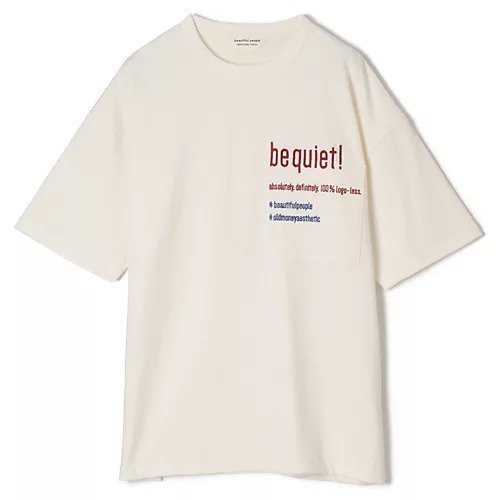 【ビューティフル ピープル/beautiful people】のsuvin compact jersey typography T-shirts インテリア・キッズ・メンズ・レディースファッション・服の通販 founy(ファニー) 　ファッション　Fashion　レディースファッション　WOMEN　トップス・カットソー　Tops/Tshirt　シャツ/ブラウス　Shirts/Blouses　ロング / Tシャツ　T-Shirts　2024年　2024　2024-2025秋冬・A/W　Aw/Autumn/Winter/Fw/Fall/2024-2025　シンプル　Simple　バランス　Balance　ポケット　Pocket　今季　This Season　洗える　Washable　off white|ID: prp329100004017795 ipo3291000000026637546