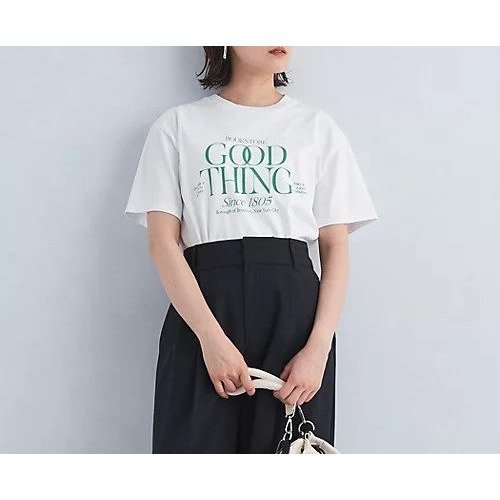 【グリーンレーベル リラクシング / ユナイテッドアローズ/green label relaxing / UNITED ARROWS】のブックストア ロゴ Tシャツ インテリア・キッズ・メンズ・レディースファッション・服の通販 founy(ファニー) 　ファッション　Fashion　レディースファッション　WOMEN　トップス・カットソー　Tops/Tshirt　シャツ/ブラウス　Shirts/Blouses　ロング / Tシャツ　T-Shirts　おすすめ　Recommend　インナー　Inner　コンパクト　Compact　サロペット　Overalls　ボトム　Bottom　ルーズ　Loose　夏　Summer　春　Spring　その他1|ID: prp329100004017797 ipo3291000000026637556