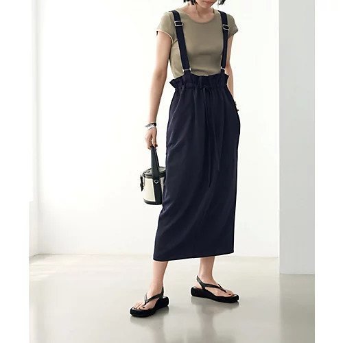 【スタイルデリ/STYLE DELI】のウエストギャザーゴムジャンパースカート 人気、トレンドファッション・服の通販 founy(ファニー) 　ファッション　Fashion　レディースファッション　WOMEN　スカート　Skirt　ギャザー　Gather　クール　Cool　巾着　Purse　シリコン　Silicon　シルバー　Silver　ツイル　Twill　バランス　Balance　ペチコート　Petticoat　ポケット　Pocket　リボン　Ribbon　レギンス　Leggings　冬　Winter　夏　Summer　other-2|ID: prp329100004019738 ipo3291000000031256946