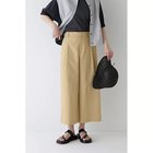 【ヒューマンウーマン/HUMAN WOMAN】のクールマックス綿麻短丈ワイドパンツ ベージュ|ID: prp329100004019745 ipo3291000000033540972