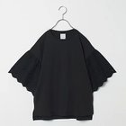 【トゥエルブクローゼット/12closet】の【洗える】レース袖切替トップス 人気、トレンドファッション・服の通販 founy(ファニー) ファッション Fashion レディースファッション WOMEN トップス・カットソー Tops/Tshirt カットソー Cut And Sew スリット Slit バランス Balance フレア Flare レース Race 切替 Switching 夏 Summer 洗える Washable 秋 Autumn/Fall thumbnail ブラック|ID: prp329100004020683 ipo3291000000026993950