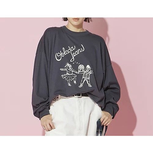 【オブラダ/Oblada】のPROM LONG TEE インテリア・キッズ・メンズ・レディースファッション・服の通販 founy(ファニー) https://founy.com/ ファッション Fashion レディースファッション WOMEN バランス Balance プリント Print リラックス Relax |ID: prp329100004020692 ipo3291000000026663927