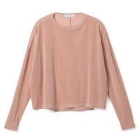 【スアデオ/suadeo】のライトベロアワイドトップス 人気、トレンドファッション・服の通販 founy(ファニー) ファッション Fashion レディースファッション Fashion for Women トップス・カットソー Cut & Sew Tops ベロアトップス Velour Tops / Velvet-Look Items なめらか Smooth, Silky Texture シアー Sheer, See-Through ドレープ Drape, Draping Fabric ベロア Velour, Soft Velvet 洗える Machine Washable |ID:prp329100004020697