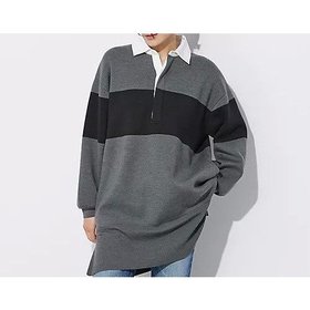 【アダワス/ADAWAS】 SMOOTH KNIT RUGBY SHIRT人気、トレンドファッション・服の通販 founy(ファニー) ファッション Fashion レディースファッション WOMEN トップス・カットソー Tops/Tshirt ニット Knit Tops シャツ/ブラウス Shirts/Blouses |ID:prp329100004020712