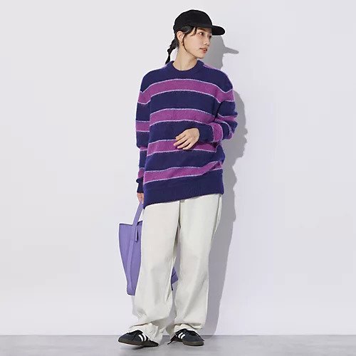 【ライテンダー/RYE TENDER】のINGRAM SWEATER 人気、トレンドファッション・服の通販 founy(ファニー) 　ファッション　Fashion　レディースファッション　Fashion for Women　トップス・カットソー　Cut & Sew Tops　レディースパーカー・カジュアルフーディー　Casual Hoodies & Sweatshirts　スウェット・クルーネックトップス　Sweatshirts & Crewnecks / Relaxed Fit Sweat Tops　エアリー　Airy Texture　ブラウジング　Blouson Silhouette, Cinched Waist　other-3|ID: prp329100004020736 ipo3291000000035290965