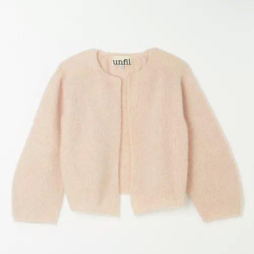 【アンフィル/unfil】のstretch superkid mohair short cardigan インテリア・キッズ・メンズ・レディースファッション・服の通販 founy(ファニー) 　ファッション　Fashion　レディースファッション　WOMEN　トップス・カットソー　Tops/Tshirt　カーディガン　Cardigans　おすすめ　Recommend　イタリア　Italy　ショート　Short　ストレッチ　Stretch　モヘア　Mohair　ワイド　Wide　定番　Standard　【HPS別注】lt pink|ID: prp329100004020778 ipo3291000000028370570