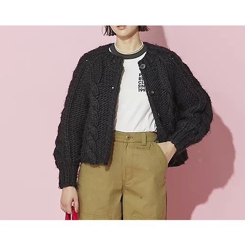 【オブラダ/Oblada】のARAN CARDIGAN インテリア・キッズ・メンズ・レディースファッション・服の通販 founy(ファニー) https://founy.com/ ファッション Fashion レディースファッション WOMEN トップス・カットソー Tops/Tshirt カーディガン Cardigans カーディガン Cardigan 手編み Hand Knitting 羽織 Haori |ID: prp329100004020780 ipo3291000000026664399