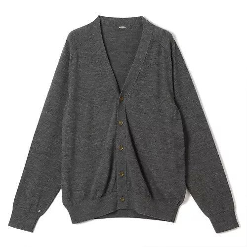 【ウメダ/UMEDA】の12GG V NECK CARDIGAN インテリア・キッズ・メンズ・レディースファッション・服の通販 founy(ファニー) 　ファッション　Fashion　レディースファッション　WOMEN　トップス・カットソー　Tops/Tshirt　カーディガン　Cardigans　インナー　Inner　カーディガン　Cardigan　スリーブ　Sleeve　バランス　Balance　洗える　Washable　Grey|ID: prp329100004020781 ipo3291000000028370573