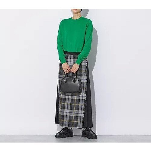 【オニール オブ ダブリン/O'NEIL of DUBLIN】のEasy Multi Kilt skirt インテリア・キッズ・メンズ・レディースファッション・服の通販 founy(ファニー) 　ファッション　Fashion　レディースファッション　WOMEN　スカート　Skirt　チェック　Check　無地　Plain Color　パープルミックス|ID: prp329100004020799 ipo3291000000027136029