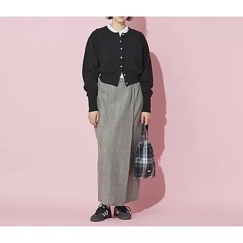 【オブラダ/Oblada】のGABRIEL CHECK SKIRT 人気、トレンドファッション・服の通販 founy(ファニー) 　ファッション　Fashion　レディースファッション　WOMEN　スカート　Skirt　スウェット　Sweat　チェック　Check　マニッシュ　Mannish　ロング　Long　エレガント 上品　Elegant　 other-1|ID: prp329100004020800 ipo3291000000026664582