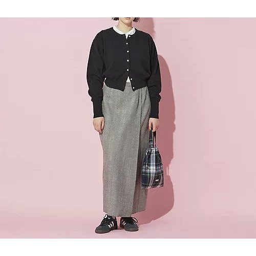 【オブラダ/Oblada】のGABRIEL CHECK SKIRT インテリア・キッズ・メンズ・レディースファッション・服の通販 founy(ファニー) https://founy.com/ ファッション Fashion レディースファッション WOMEN スカート Skirt スウェット Sweat チェック Check マニッシュ Mannish ロング Long エレガント 上品 Elegant |ID: prp329100004020800 ipo3291000000031715361