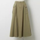 【ヘルシーデニム/Healthy Denim】の【洗える】Grapefruit(チノロングフレアスカート) ベージュ|ID: prp329100004020801 ipo3291000000034757440