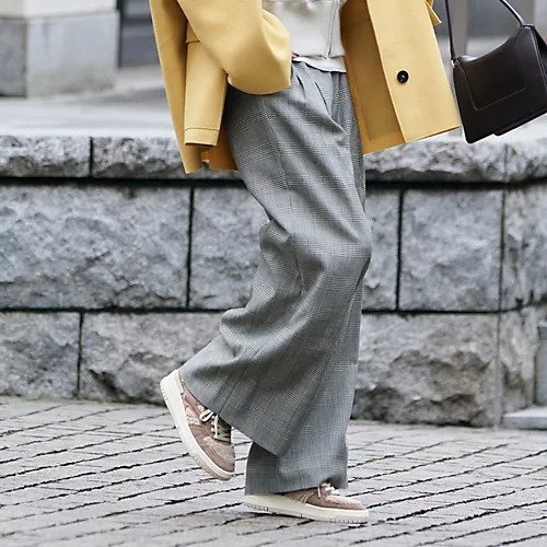 【オブラダ/Oblada】のOFFICER BUGGY CHECK PANTS 人気、トレンドファッション・服の通販 founy(ファニー) ファッション Fashion レディースファッション Fashion for Women パンツ Pants & Trousers チェック Check, Plaid, Tartan マニッシュ Mannish, Boyish リラックス Relax, Relaxed Fit other-2|ID: prp329100004020819 ipo3291000000034628985