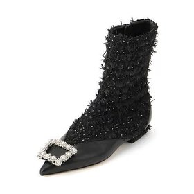 【ピッピシック/Pippichic】 ANNA JEWELRY BOOTS人気、トレンドファッション・服の通販 founy(ファニー) ファッション Fashion レディースファッション Fashion for Women クラシック Classic, Timeless Style クール Cool, Chic ジュエリー Jewelry, Accessories ツイード／ツィード Choker, Choker Necklace ハーフ Half, Half-Length ボトム Bottoms, Lower Wear エレガント 上品 Elegant 定番 Standard, Basic Item |ID:prp329100004020926