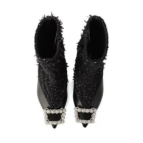 【ピッピシック/Pippichic】のANNA JEWELRY BOOTS 人気、トレンドファッション・服の通販 founy(ファニー) 　ファッション　Fashion　レディースファッション　Fashion for Women　クラシック　Classic, Timeless Style　クール　Cool, Chic　ジュエリー　Jewelry, Accessories　ツイード／ツィード　Choker, Choker Necklace　ハーフ　Half, Half-Length　ボトム　Bottoms, Lower Wear　エレガント 上品　Elegant　定番　Standard, Basic Item　other-3|ID: prp329100004020926 ipo3291000000034619406