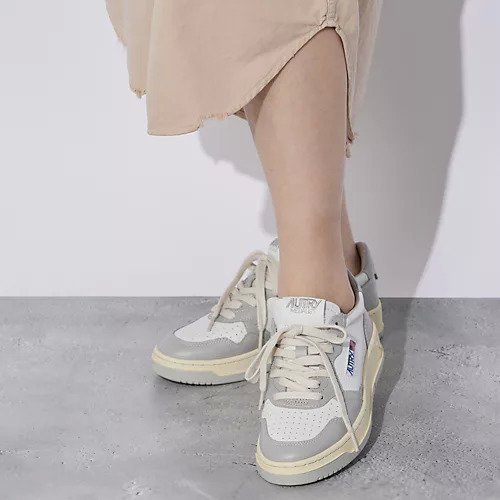 【オートリー/AUTRY】のMEDALIST LOW LEATHER インテリア・キッズ・メンズ・レディースファッション・服の通販 founy(ファニー) 　ファッション　Fashion　レディースファッション　WOMEN　インソール　Insole　シューズ　Shoes　スニーカー　Sneakers　ビンテージ　Vintage　フィット　Fit　ラグジュアリー　Luxury　レース　Race　WHT/VAPOR|ID: prp329100004020970 ipo3291000000031717287