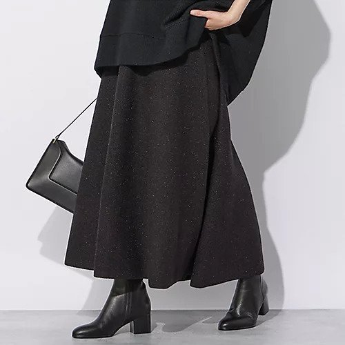 【アダワス/ADAWAS】のSHINY BOUCLE SKIRT インテリア・キッズ・メンズ・レディースファッション・服の通販 founy(ファニー) https://founy.com/ ファッション Fashion レディースファッション WOMEN スカート Skirt トレンド Trend フレア Flare |ID: prp329100004021058 ipo3291000000026666951