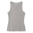 【ガニー/GANNI】のSoft Cotton Rib Tank Top Paloma Melange|ID: prp329100004021644 ipo3291000000029317561