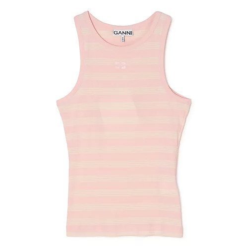 【ガニー/GANNI】のSoft Cotton Rib Tank Top インテリア・キッズ・メンズ・レディースファッション・服の通販 founy(ファニー) https://founy.com/ ファッション Fashion レディースファッション Fashion for Women ワンピース Dresses ジャケット Jacket, Outerwear タンク Tank Top, Sleeveless Top フィット Fit, Slim Fit リブニット Rib Knit, Ribbed Knit 洗える Machine Washable |ID: prp329100004021644 ipo3291000000035145664