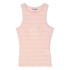 【ガニー/GANNI】のSoft Cotton Rib Tank Top Chalk Pink|ID: prp329100004021644 ipo3291000000035145666
