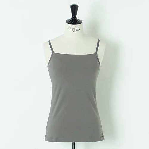 【ブラデリスニューヨークピース/BRADELIS New York peace】の【LEE別注】【洗える】【接触冷感】【吸汗速乾】【UVカット】楽なのに補整!スタイリッシュ綿混ブラキャミ インテリア・キッズ・メンズ・レディースファッション・服の通販 founy(ファニー) 　ファッション　Fashion　レディースファッション　Fashion for Women　トップス・カットソー　Cut & Sew Tops　キャミソール&ノースリーブ　Camisoles & Sleeveless Tops　洗える　Machine Washable　キャミ　Camisole, Cami Top　7月号　July Issue　スタイリッシュ　Stylish, Fashionable　人気　Popular, Best Seller　別注　Limited Edition, Custom Order　ワイヤー　Wire, Wired Bra　モカグレー|ID: prp329100004021646 ipo3291000000035663013
