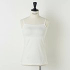 【ブラデリスニューヨークピース/BRADELIS New York peace】の【LEE別注】【洗える】【接触冷感】【吸汗速乾】【UVカット】楽なのに補整!スタイリッシュ綿混ブラキャミ パールホワイト|ID: prp329100004021646 ipo3291000000037038805