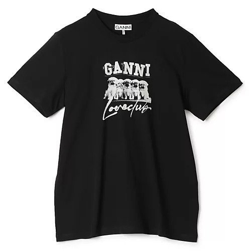 【ガニー/GANNI】のThin Jersey Puppy Love Relaxed T-shirt インテリア・キッズ・メンズ・レディースファッション・服の通販 founy(ファニー) https://founy.com/ ファッション Fashion レディースファッション WOMEN トップス・カットソー Tops/Tshirt シャツ/ブラウス Shirts/Blouses ロング / Tシャツ T-Shirts 2024年 2024 2024-2025秋冬・A/W Aw/Autumn/Winter/Fw/Fall/2024-2025 フィット Fit リラックス Relax 洗える Washable 犬 Dog |ID: prp329100004021658 ipo3291000000026677033