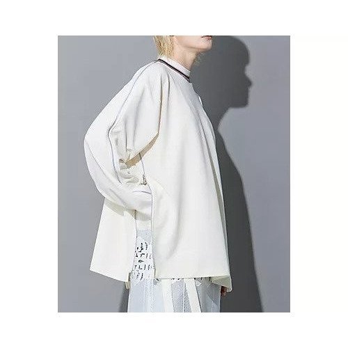 【トーガ プルラ/TOGA PULLA】のCode pique jersey top インテリア・キッズ・メンズ・レディースファッション・服の通販 founy(ファニー) 　ファッション　Fashion　レディースファッション　WOMEN　ワンピース　Dress　2024年　2024　2024-2025秋冬・A/W　Aw/Autumn/Winter/Fw/Fall/2024-2025　ストレッチ　Stretch　ドレープ　Drape　ベーシック　Basic　定番　Standard　旅行　Travel　洗える　Washable　WHITE|ID: prp329100004021666 ipo3291000000026677061