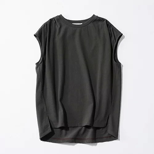 【スアデオ/suadeo】の肩ギャザーフレンチスリーブTシャツ 人気、トレンドファッション・服の通販 founy(ファニー) 　ファッション　Fashion　レディースファッション　Fashion for Women　トップス・カットソー　Cut & Sew Tops　シャツ・ブラウス・オフィスカジュアル　Elegant Blouses & Button-Ups　ロングTシャツ・Tシャツ　Longline T-Shirts & Tees　ヴィンテージ　Vintage Style　洗える　Machine Washable　ギャザー　Gathered, Ruffled　ビンテージ　Vintage, Retro Style　other-2|ID: prp329100004021671 ipo3291000000035423327