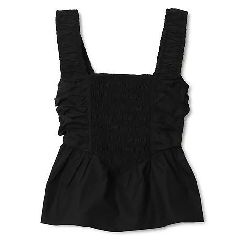 【ガニー/GANNI】のCotton Poplin Smock Strap Blouse インテリア・キッズ・メンズ・レディースファッション・服の通販 founy(ファニー) https://founy.com/ ファッション Fashion レディースファッション WOMEN 2024年 2024 2024-2025秋冬・A/W Aw/Autumn/Winter/Fw/Fall/2024-2025 ギャザー Gather コンパクト Compact シャーリング Shirring ショート Short スモック Smock セットアップ Set Up ノースリーブ No Sleeve マキシ Maxi ラップ Wrap 洗える Washable |ID: prp329100004021680 ipo3291000000029789401