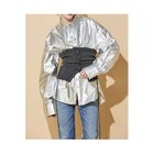 【マージ/MARGE】のMetallic tie collar shirt 人気、トレンドファッション・服の通販 founy(ファニー) ファッション Fashion レディースファッション WOMEN トップス・カットソー Tops/Tshirt シャツ/ブラウス Shirts/Blouses 2024年 2024 2024-2025秋冬・A/W Aw/Autumn/Winter/Fw/Fall/2024-2025 カフス Cuffs クラシック Classic シルバー Silver ダブル Double ドレス Dress フォルム Form フロント Front thumbnail silver|ID: prp329100004021683 ipo3291000000026677123