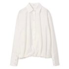 【チノ/CINOH】のBROWSING TWILL SHIRT 人気、トレンドファッション・服の通販 founy(ファニー) ファッション Fashion レディースファッション WOMEN トップス・カットソー Tops/Tshirt シャツ/ブラウス Shirts/Blouses 2024年 2024 2024-2025秋冬・A/W Aw/Autumn/Winter/Fw/Fall/2024-2025 ギャザー Gather シェイプ Shape スーピマ Supima thumbnail WHITE|ID: prp329100004021684 ipo3291000000029317830