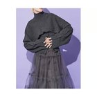 【ペレック/pelleq】のshort jumper 人気、トレンドファッション・服の通販 founy(ファニー) ファッション Fashion レディースファッション WOMEN 2024年 2024 2024-2025秋冬・A/W Aw/Autumn/Winter/Fw/Fall/2024-2025 アンダー Under カシミヤ Cashmere シェイプ Shape ショート Short ストール Stall thumbnail charcoal|ID: prp329100004021688 ipo3291000000026677140