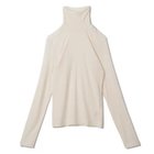 【チノ/CINOH】のTENCEL CASHMERE TURTLE NECK T-SHIRT 人気、トレンドファッション・服の通販 founy(ファニー) ファッション Fashion レディースファッション WOMEN トップス・カットソー Tops/Tshirt シャツ/ブラウス Shirts/Blouses ロング / Tシャツ T-Shirts 2024年 2024 2024-2025秋冬・A/W Aw/Autumn/Winter/Fw/Fall/2024-2025 とろみ Thickness カシミヤ Cashmere ストレッチ Stretch ドレープ Drape thumbnail OFF WHITE|ID: prp329100004021691 ipo3291000000029789489