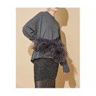 【チノ/CINOH】のWOOL OVERSIZE CREW NECK KNIT 人気、トレンドファッション・服の通販 founy(ファニー) ファッション Fashion レディースファッション WOMEN トップス・カットソー Tops/Tshirt ニット Knit Tops 2024年 2024 2024-2025秋冬・A/W Aw/Autumn/Winter/Fw/Fall/2024-2025 イタリア Italy ウォーム Worm フォルム Form リラックス Relax 冬 Winter 定番 Standard thumbnail GRAY|ID: prp329100004021695 ipo3291000000029317905