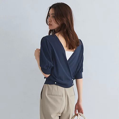 【グリーンレーベル リラクシング / ユナイテッドアローズ/green label relaxing / UNITED ARROWS】のKOKAGE 3WAY ニット カーディガン -ウォッシャブル・接触冷感・UVカット- 人気、トレンドファッション・服の通販 founy(ファニー) 　ファッション　Fashion　レディースファッション　WOMEN　トップス・カットソー　Tops/Tshirt　ニット　Knit Tops　カーディガン　Cardigans　おすすめ　Recommend　カシュクール　Cachecoeur　カーディガン　Cardigan　フロント　Front　夏　Summer　羽織　Haori　 other-1|ID: prp329100004021709 ipo3291000000026677208