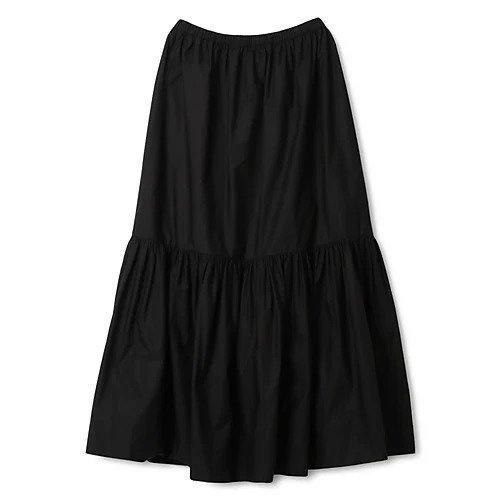【ガニー/GANNI】のCotton Poplin Maxi Flounce Skirt 人気、トレンドファッション・服の通販 founy(ファニー) 　ファッション　Fashion　レディースファッション　WOMEN　スカート　Skirt　2024年　2024　2024-2025秋冬・A/W　Aw/Autumn/Winter/Fw/Fall/2024-2025　ギャザー　Gather　マキシ　Maxi　今季　This Season　洗える　Washable　other-2|ID: prp329100004021732 ipo3291000000032347458