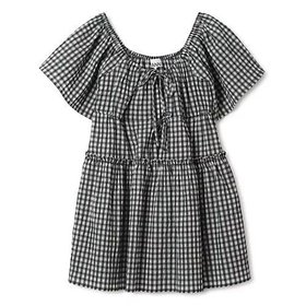 【ガニー/GANNI】のSeersucker Check Mini Layer Dress 人気、トレンドファッション・服の通販 founy(ファニー) ファッション Fashion レディースファッション WOMEN ワンピース Dress ドレス Party Dresses 2024年 2024 2024-2025秋冬・A/W Aw/Autumn/Winter/Fw/Fall/2024-2025 ギンガム Gingham チェック Check チュニック Tunic ティアード Tiered ラウンド Round リボン Ribbon 洗える Washable |ID:prp329100004021808