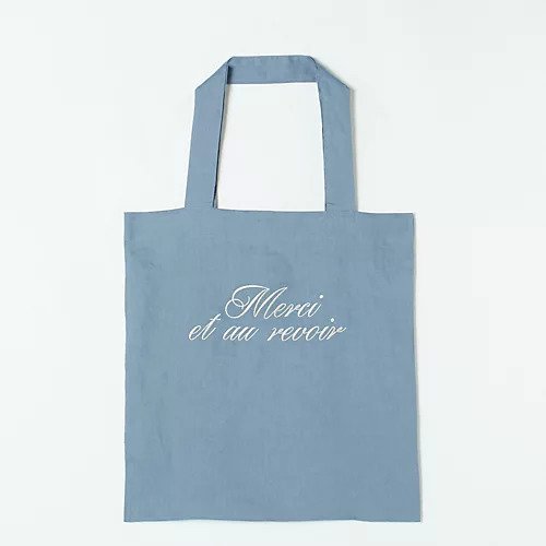 【トゥエルブクローゼット/12closet】の「Merci et au revoir」ヨーロピアンリネンの刺しゅう入りバッグ 人気、トレンドファッション・服の通販 founy(ファニー) 　ファッション　Fashion　レディースファッション　Fashion for Women　バッグ　Bags　オレンジ　Orange　フレンチ　French, French Style　リネン　Linen, Linen Fabric　エレガント 上品　Elegant　 other-1|ID: prp329100004021820 ipo3291000000034942301