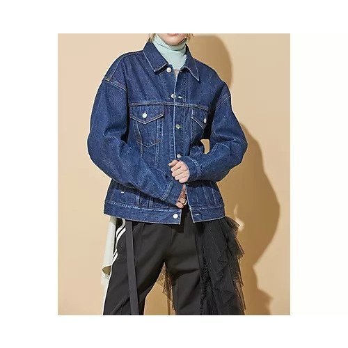 【チカ キサダ/CHIKA KISADA】のデニムジャケット インテリア・キッズ・メンズ・レディースファッション・服の通販 founy(ファニー) 　ファッション　Fashion　レディースファッション　WOMEN　アウター　Coat Outerwear　ジャケット　Jackets　デニムジャケット　Denim Jackets　2024年　2024　2024-2025秋冬・A/W　Aw/Autumn/Winter/Fw/Fall/2024-2025　シェイプ　Shape　ジャケット　Jacket　スリーブ　Sleeve　デニム　Denim　バレエ　Ballet　パターン　Pattern　Indigo|ID: prp329100004021856 ipo3291000000032208143