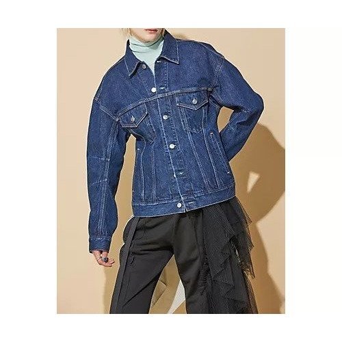 【チカ キサダ/CHIKA KISADA】のデニムジャケット 人気、トレンドファッション・服の通販 founy(ファニー) 　ファッション　Fashion　レディースファッション　WOMEN　アウター　Coat Outerwear　ジャケット　Jackets　デニムジャケット　Denim Jackets　2024年　2024　2024-2025秋冬・A/W　Aw/Autumn/Winter/Fw/Fall/2024-2025　シェイプ　Shape　ジャケット　Jacket　スリーブ　Sleeve　デニム　Denim　バレエ　Ballet　パターン　Pattern　other-2|ID: prp329100004021856 ipo3291000000032208144
